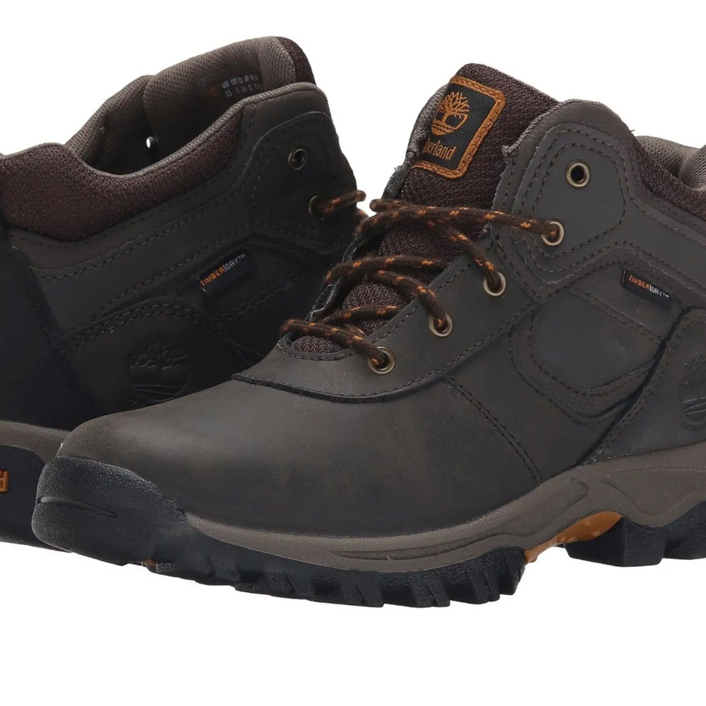 Timberlands MT Maddsen Mid Waterproof Boots big boys size 7 Womens Size 8.5